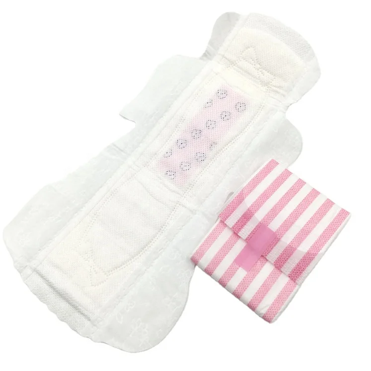 

Made in China Free Samples Eco Friendly Certified wholesale Pads Unscented Organic Cotton Sanitary Napkin With Negative Ion
