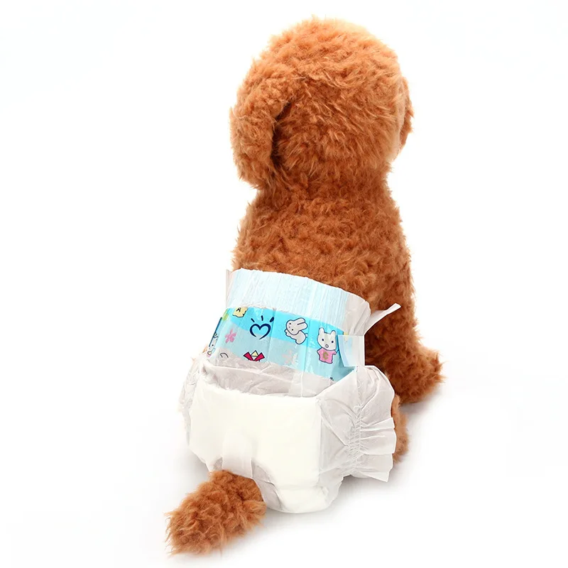 

Amazon Hot Sale All-Absorb dog diapers disposable Wrap Male Diaper for dogs