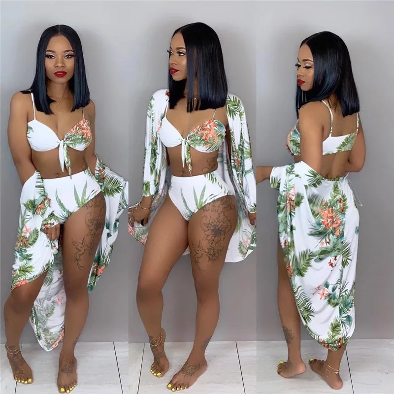 

2020 Professional clothing three piece set women swimwear with CE certificate