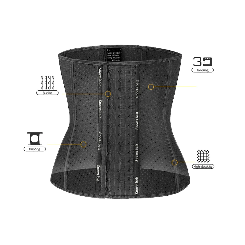 

Women Workout High Waist Tummy Control Hot Plus Size Body Shaper Slim Belt Waist Shaper