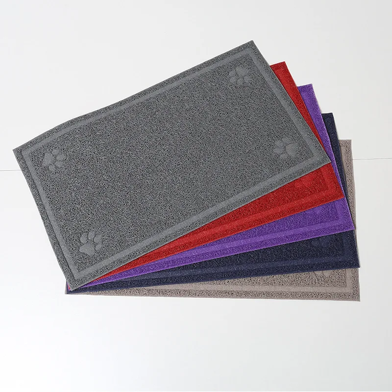 

Hot selling pet dog feeding mat for food and water bowls waterproof non-slip mat for dogs and cats doormat, A variety of color;customized