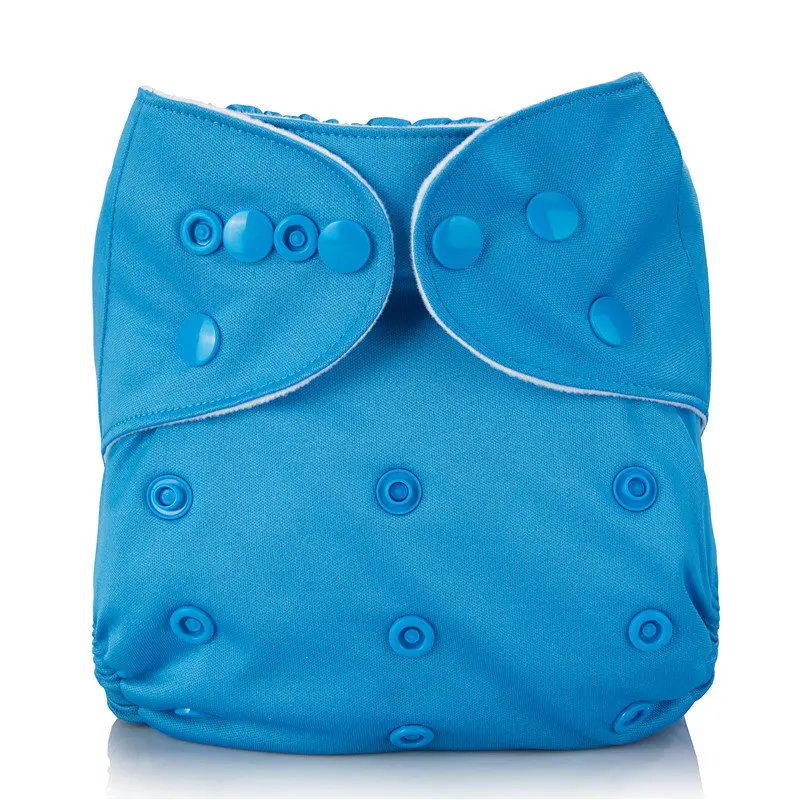 

Pure solid color unisex pocket non-disposable reusable cloth diapers for babies, Choose from our main color card