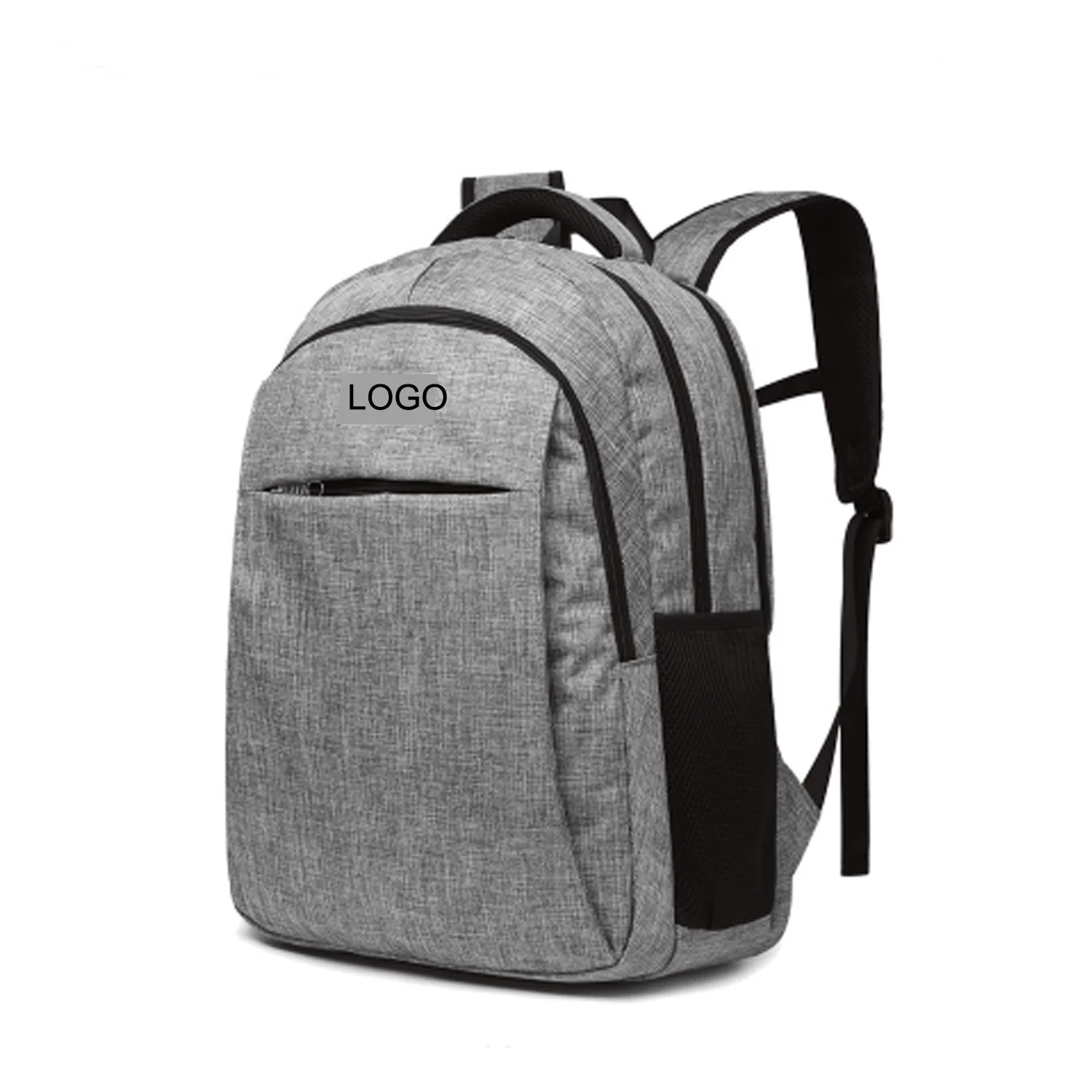 

Free Sample Custom Backpacks Laptop Factory Wholesale Mochilas Bag Waterproof ODM OEM Business Anti Theft Smart Laptop Backpack, Grey, black, customized