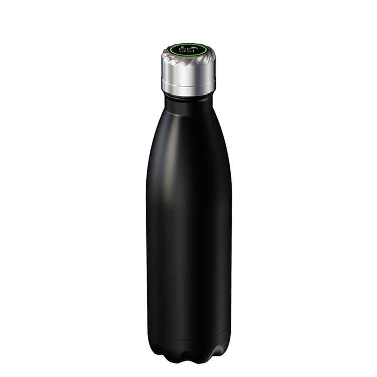 

500ml Smart Water Bottle With Reminder Stainless Steel Water Bottle LED Temperature Display Vacuum