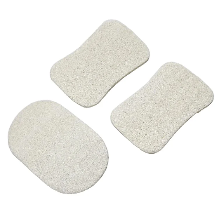 

S831 Loofah Dish Brush biodegradable Exfoliating Loofah Sponge Pads Natural Luffa Material Vegen Loofah Sponge, See photo