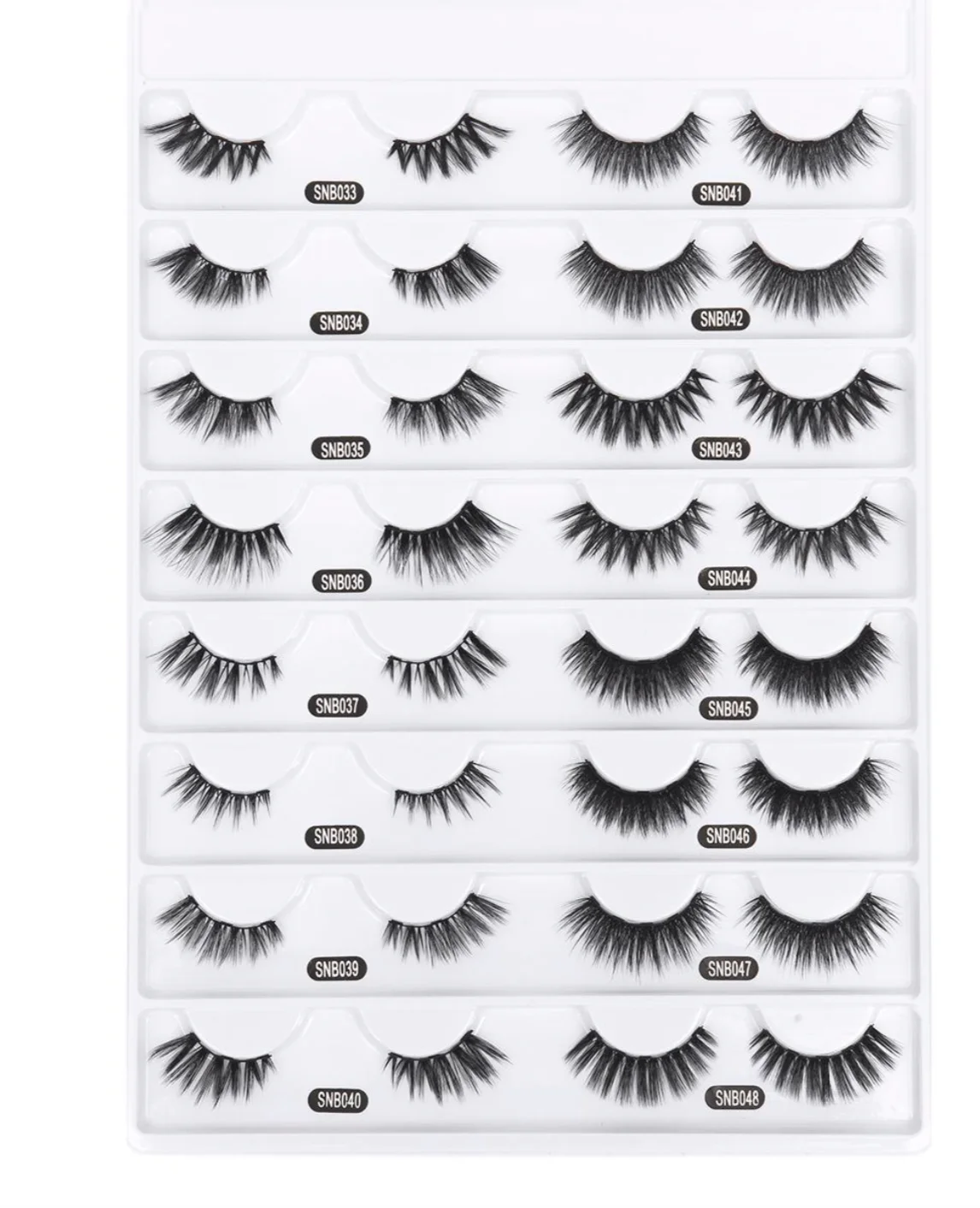 

Popular Style Mixed Trays Magnetic Eyelashes With Eyeliner Magnet Lash OEM Personal Logo Design Tweezers Wholesale Factory