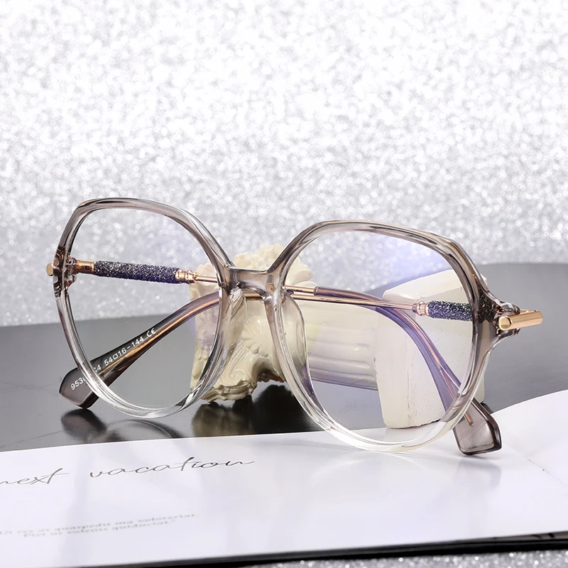 

95302 Wholesale Glasses Frames Optical Glasses Blue Light Blocking Monturas De Lentes Para Mujer Eyeglasses Frames Metal