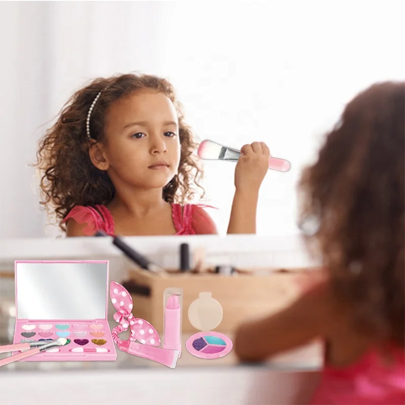 
huanuo kids pretend play toy make up beauty gift girls makeup sets cosmetics 