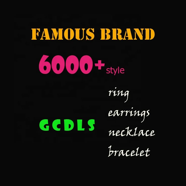 

2022 Popular famous brands Luxury Jewelry Brand Designer Original Trendy Letter Earrings Women, Picture shown