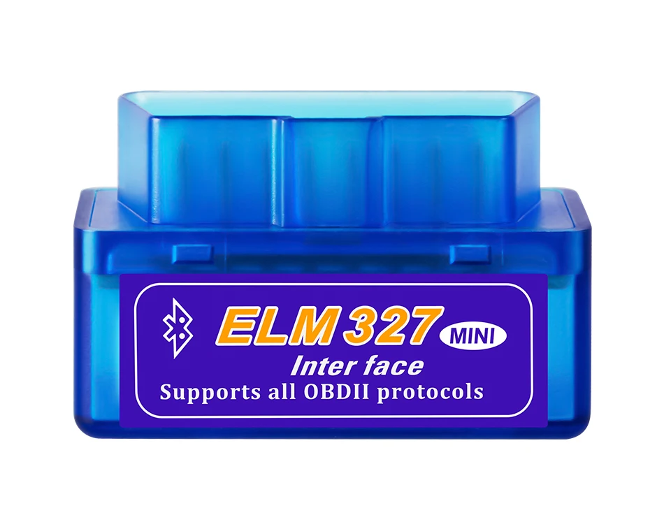 

Wholesale Price Super Mini Elm327 BT V2.1 Customizable OBD2 Adapter elm 327 diagnostic tools OBD II Scanner for Android, Blue