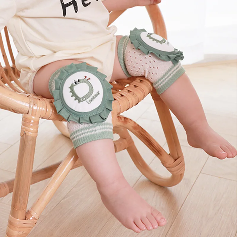 

2021 Leg Warmers Mesh Children's Pad Knee Protector Cover Cute Baby Knee Pads For Crawling, As shown