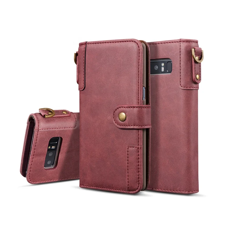 

LOW MOQ Shockproof Flip Case For Samsung S10 S9 S8 Plus Luxury Magnetic Wallet Card Stand Leather Case For S7 S6 Edge