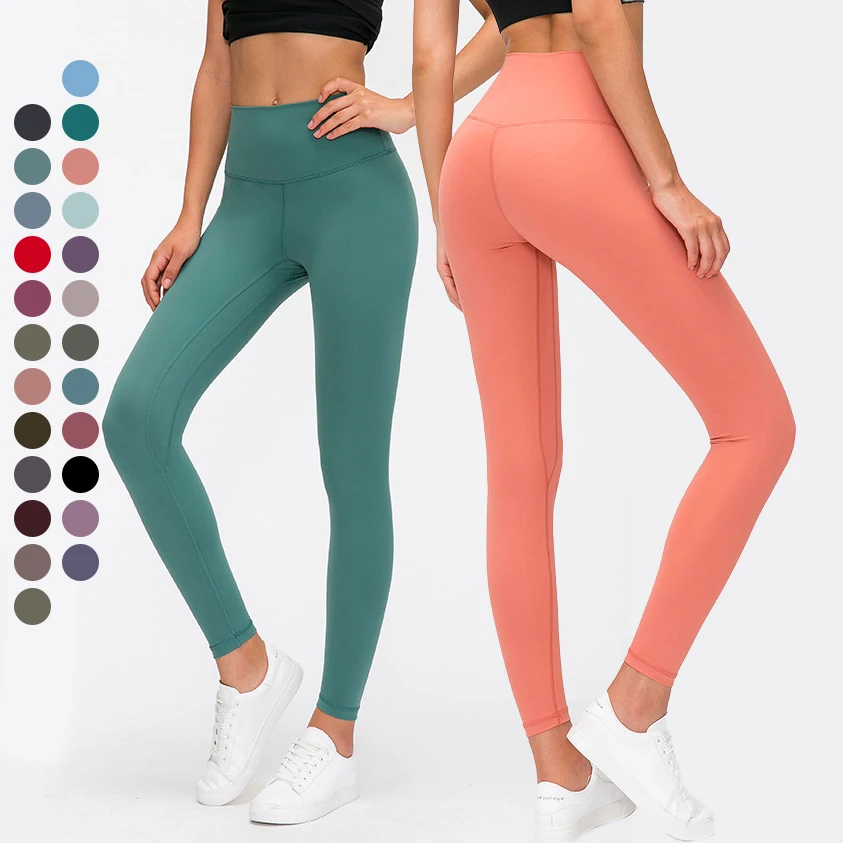 

High Waist Tights yoga pants Nylon Compression Sportswear gym fitness workout Women Leggings