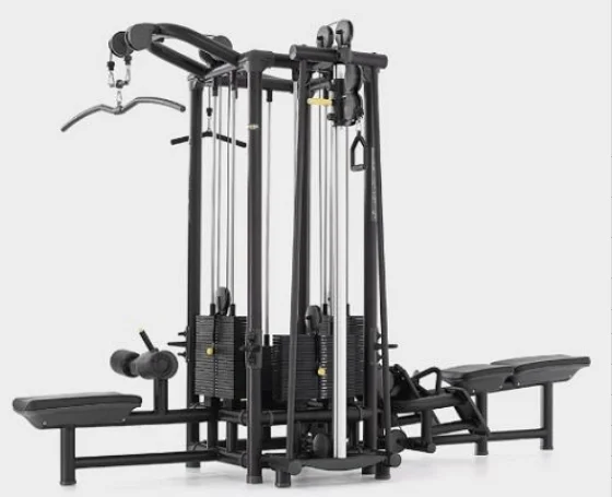 

Life Fitness multi functional 4/5 people station trainer gym machine