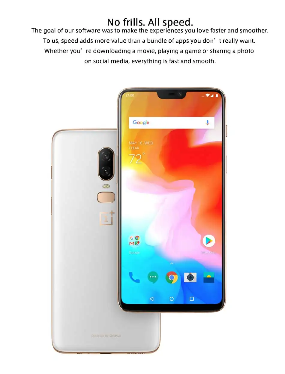 Original Global ROM Oneplus 6T 6 T 8GB 128GB SNP 845 Octa Core 6.41