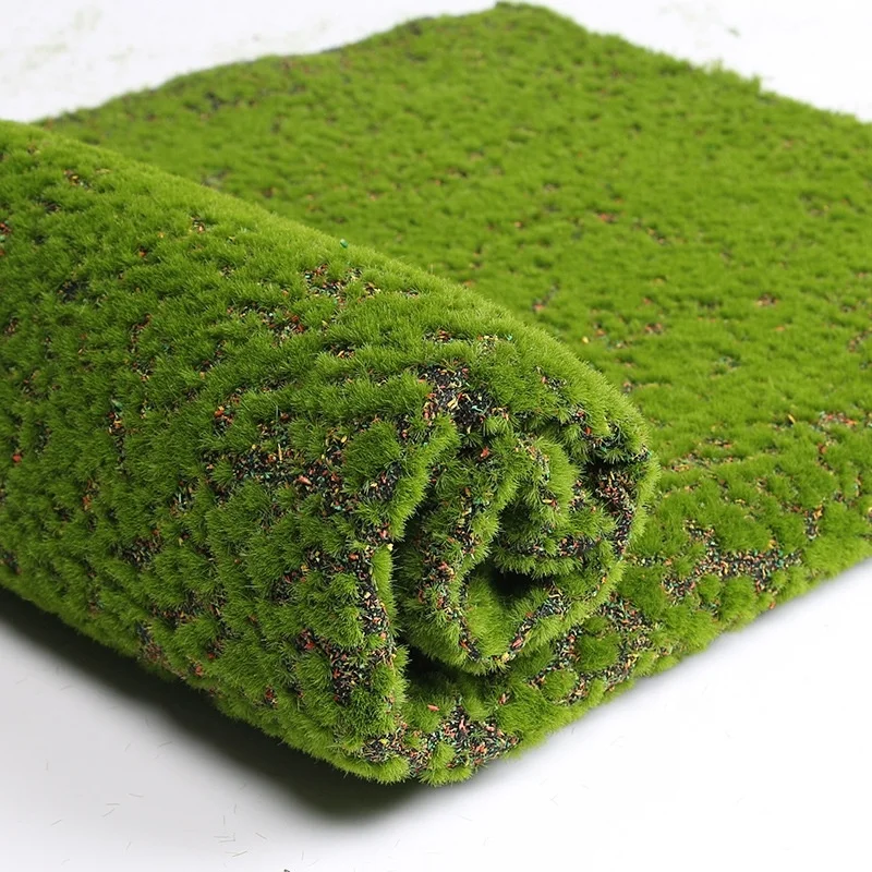 

Simulation Moss Turf Simulation Scene Window Decoration Artificial Moss Green Plant Wall Pearl Cotton preserved Moss