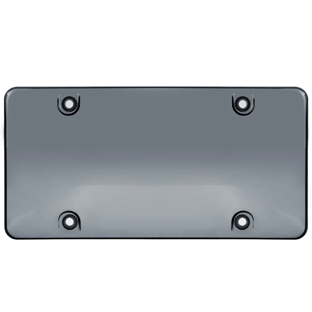 
USA size plastic transparent license plate cover for car 