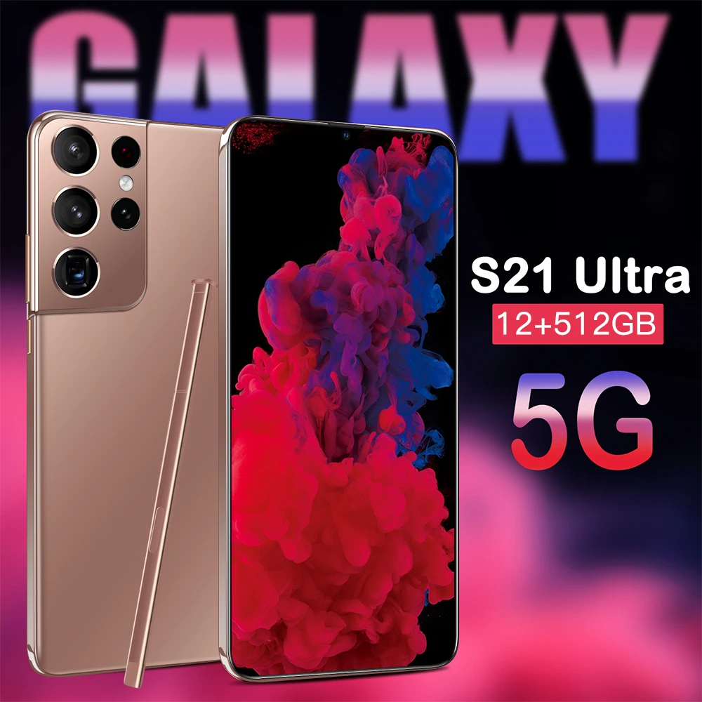 

12GB+512GB Hot selling phones mobile android realme 7 pro S21 mobile telephone
