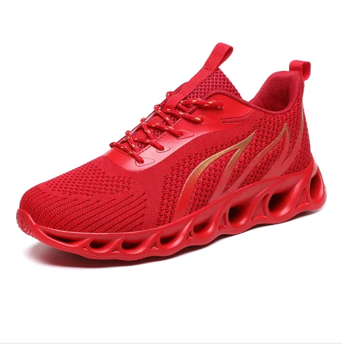 

new model Fashion cushion red blade training sneakers boys air men's sports shoes running, Red white black