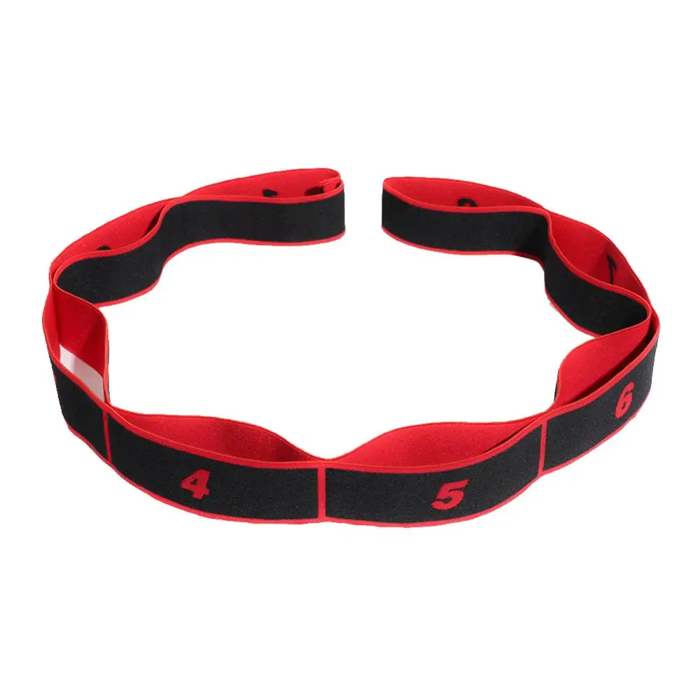 

customised braided work out fitness yoga adjustable resistance bands fabric loop exercise sport elastic band, Stock: red, yellow, accept customized color