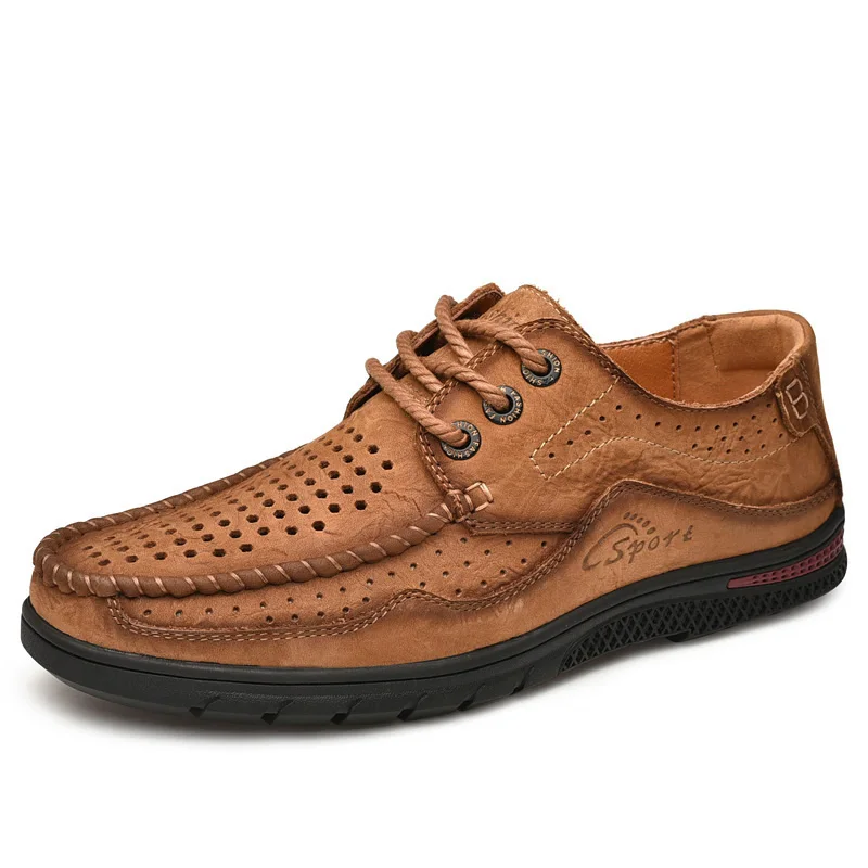 

Factory wholesale custom brown comfortable men's pu leather casual shoes, Requirement