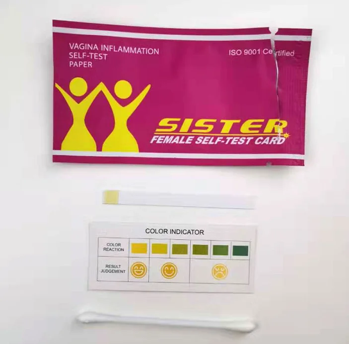 

Women sister vaginal BV-PH bacterial vaginal self test paper BV test vagina bacterial test card