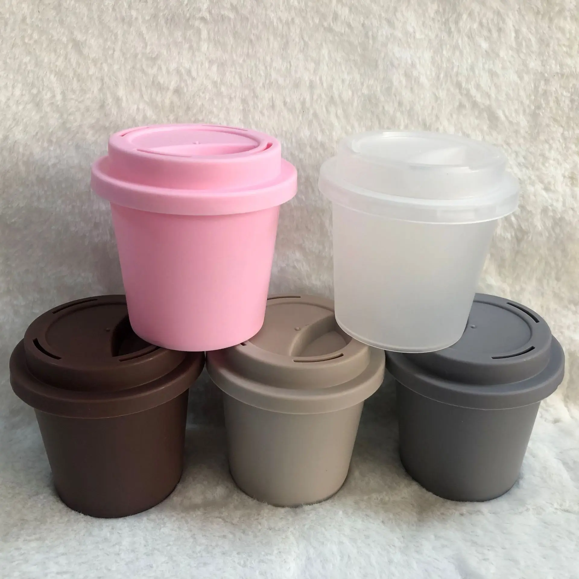 

HMU Low MOQ To Print Logo Premium Coffee Cup Manufacturer Private Label Super Soft Wholesale Make Up Sponge With Holder