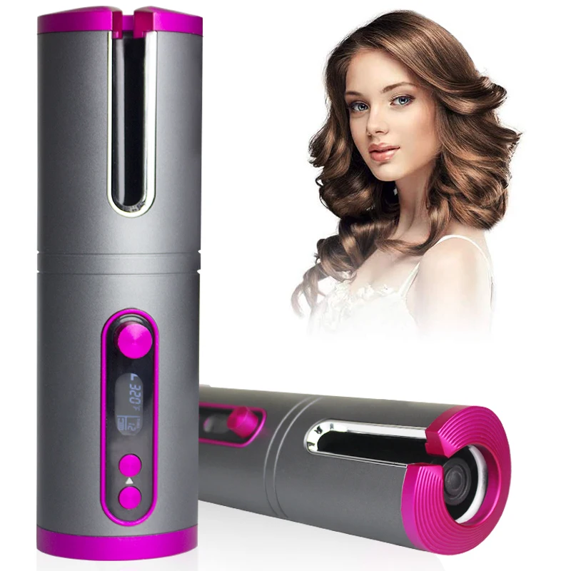 

Best Sales Portable Usb Rechargeable Electric Cordless Magic Hair Curlers for Amazon, Customized