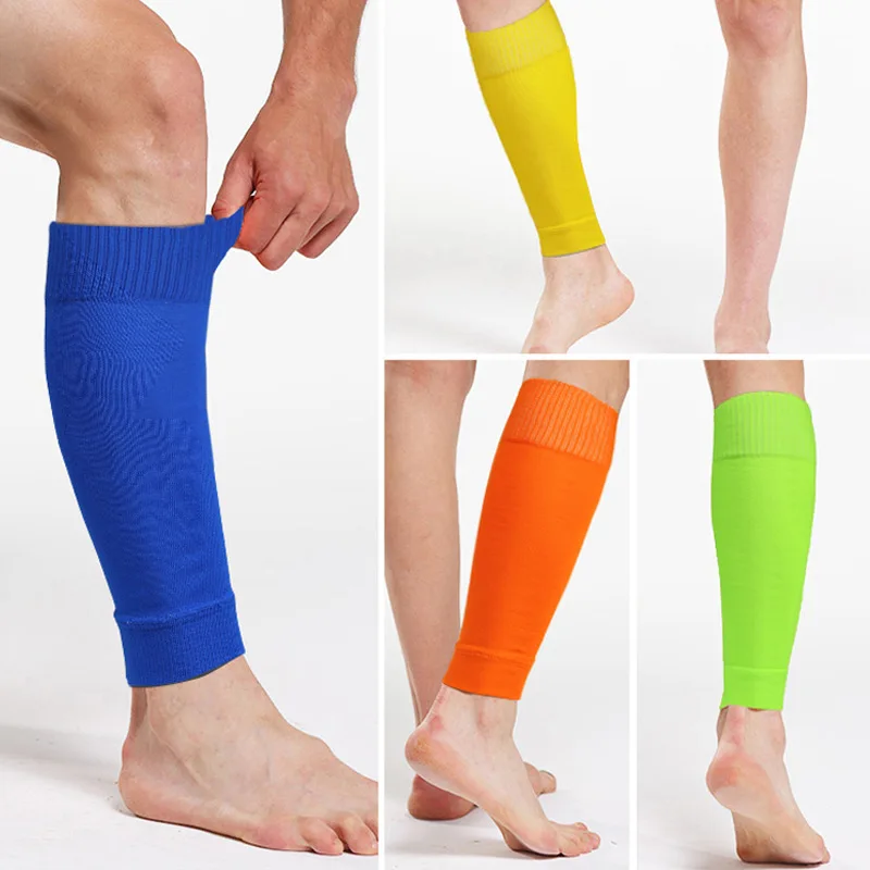 

Custom Sport Leg Protector Calf Compression Sleeve Youth Men Football Leg Compression Sleeves