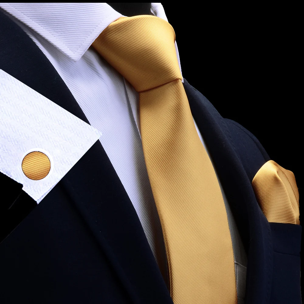 Solid Color Mens Skinny Silk T