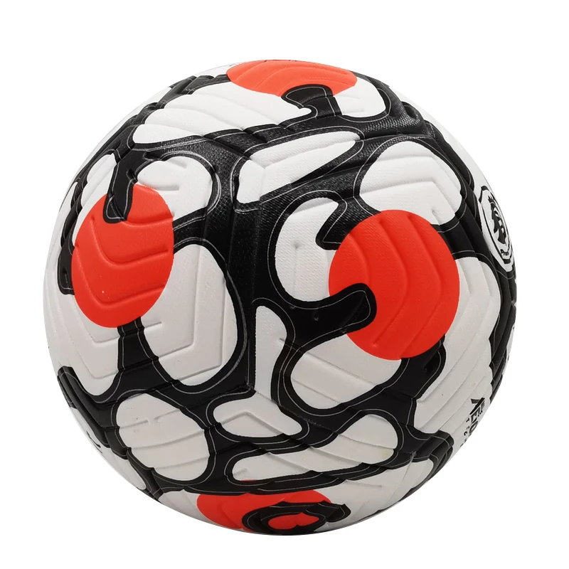 

Customized Wholesale Soccer Ball Standard Size 5 Pu Material High Quality Football Training League Match Glued Ball, Customize color