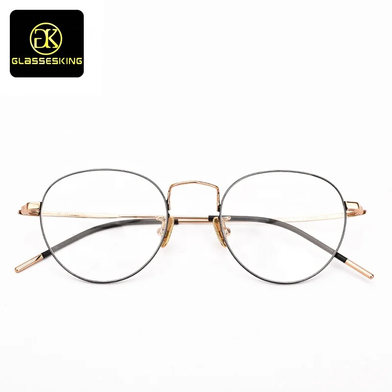 

2020 eyewear round frame metal glasses for men and women