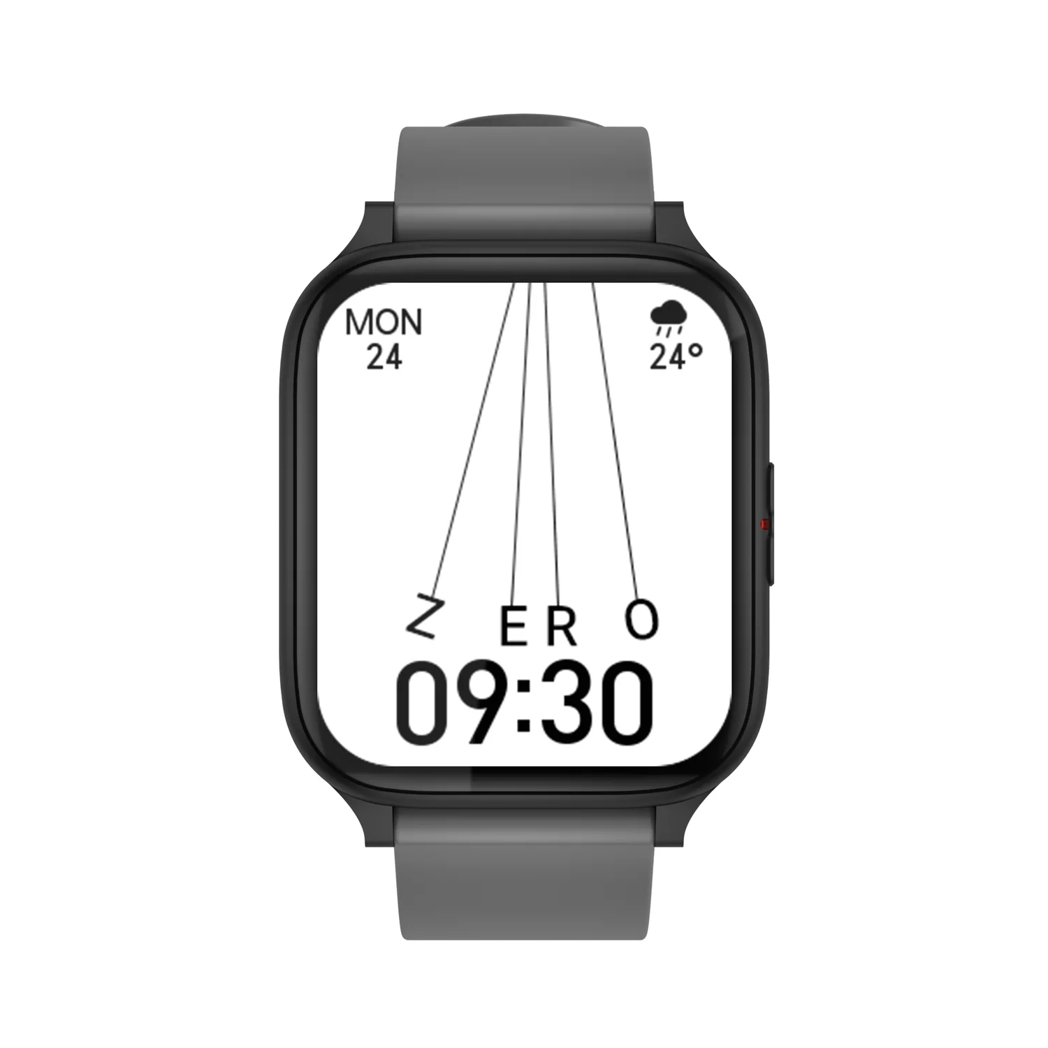 

ZERO Men Smart Watch 1.69inch Touch Screen Heart Rate Monitoring Blood pressure IP67 Waterproof Fitness Track Smartwatch