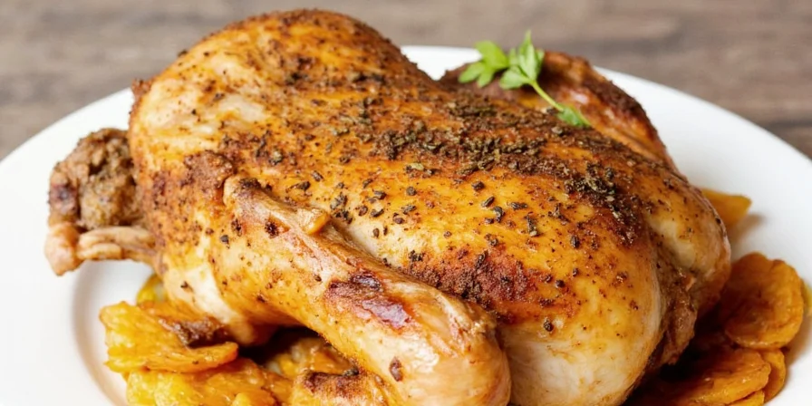 Spice comparison chart for chicken