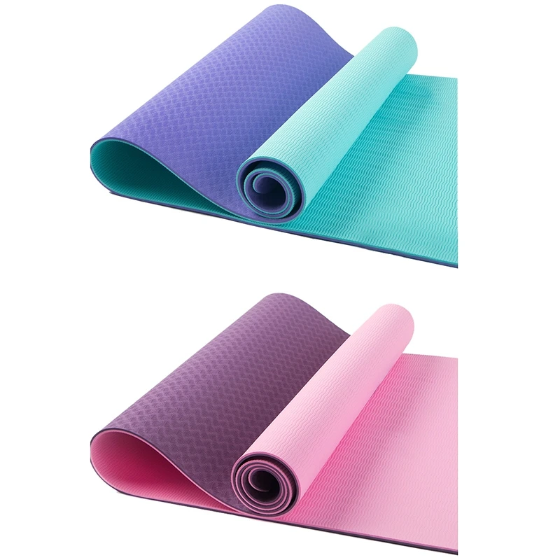 

Hot Sale High Quality Custom printed TPE Eco Friendly Yoga Mat, Customized color