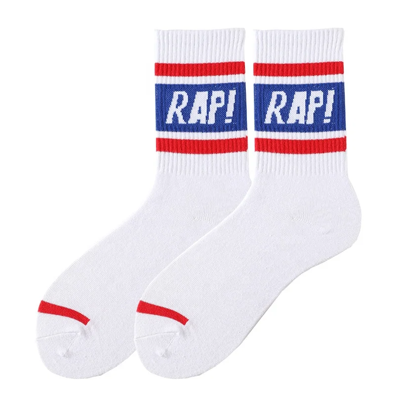 

JS Top quality funny fashion sports socks new design custom women wholesale custom men knitted socks for unisex