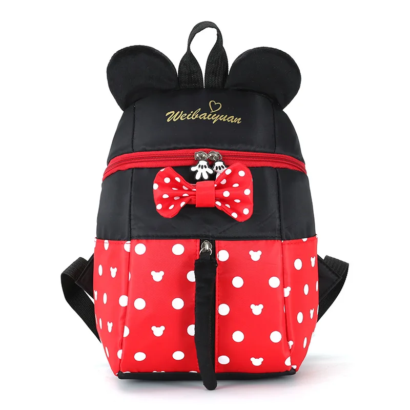 

Girl Mickey mouse Minnie Kid's Backpack School Bag