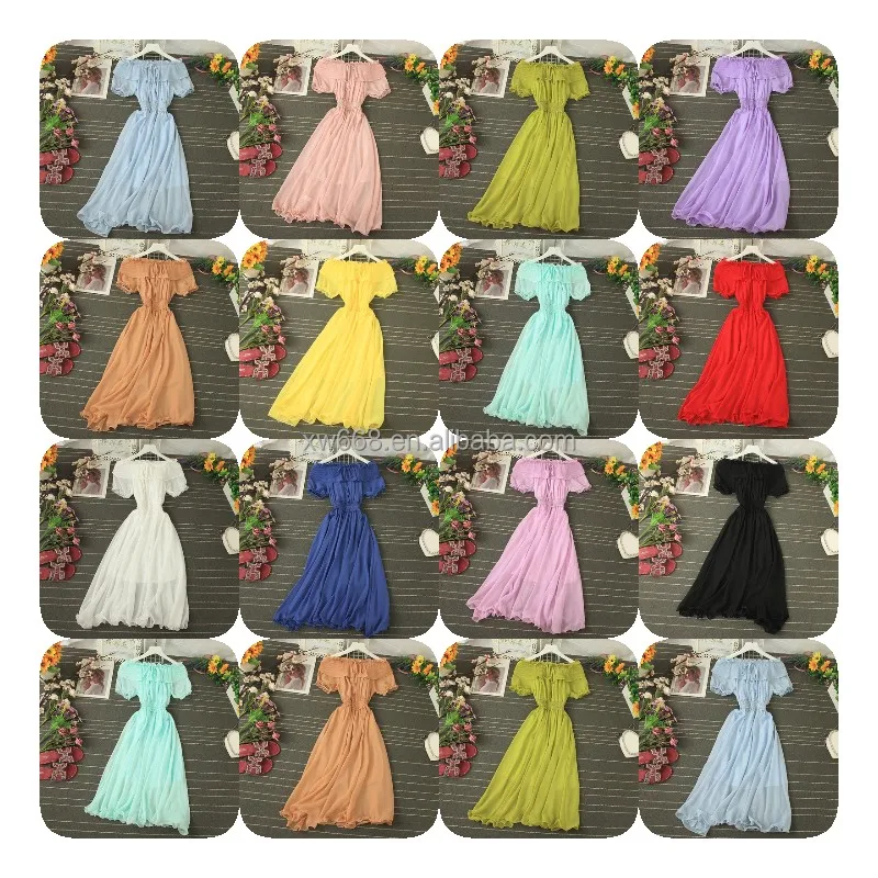 

China high quality new women's dress wholesale, Customized color