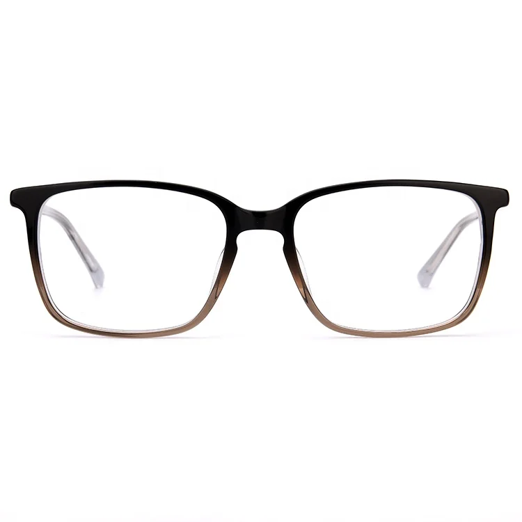 

Double color frame acetate glasses anti blue light blocking computer eyeglasses