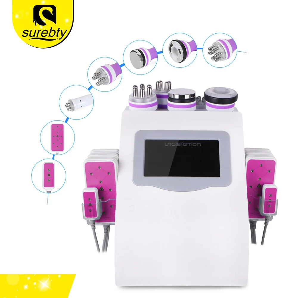 

6 in 1RF 40k Cavitation Ultrasonic Electric Massager LED Fat Burner Machine