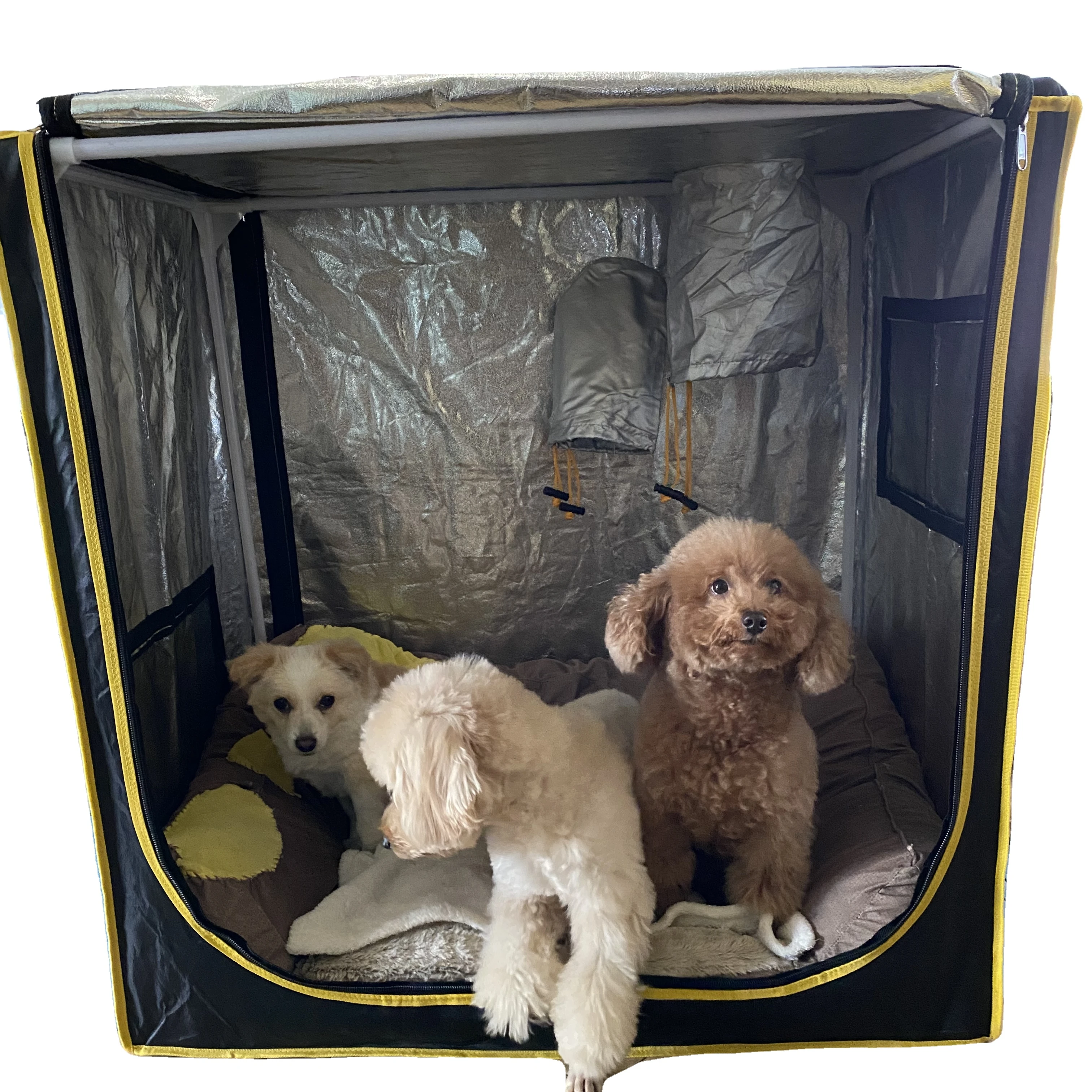 

warmly and movable pet house and dog home, Black