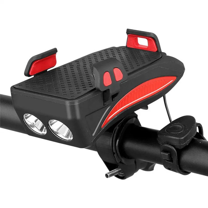 360 /° compatible con el montaje de smartphones de pantalla de 4 a 6.5 pulgadas soporte para bicicleta para tel/éfono m/óvil Lenlun Soporte de tel/éfono para bicicleta ajustable