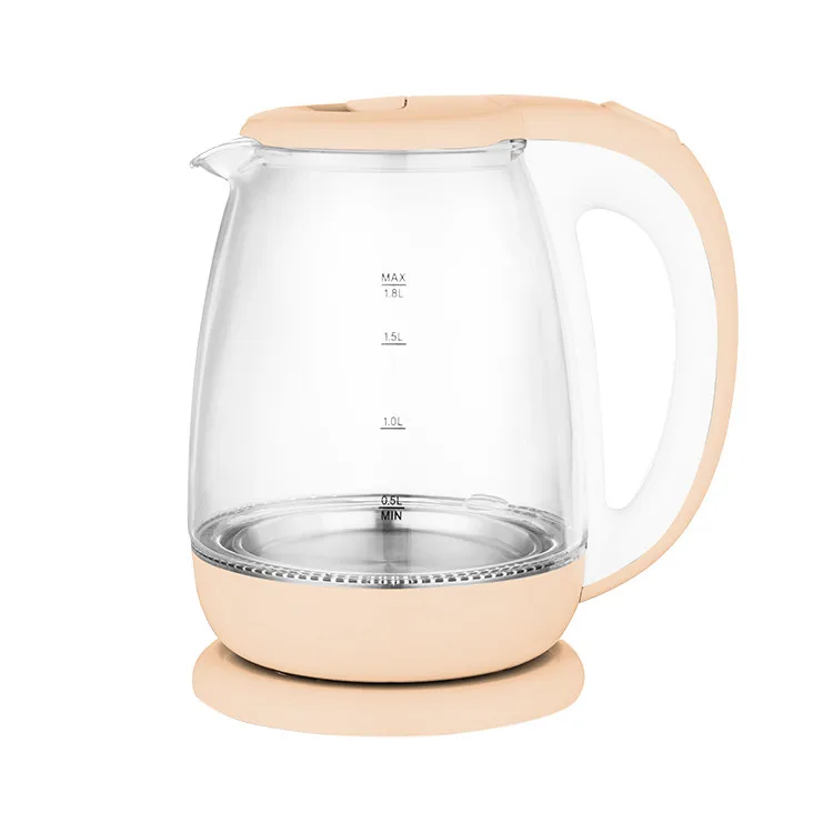 18l Smart Glass Electric Kettle For Home Appliance Fast Water Boil Small Borosilicate Kettle 6708