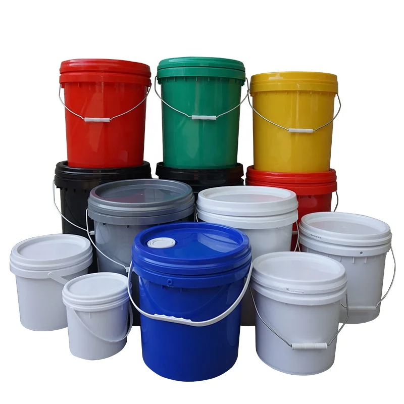 
1 4 5 10 15 18.9 L 20L liter plastic paint bucket water pail handle cover injection moulding molding making machine 