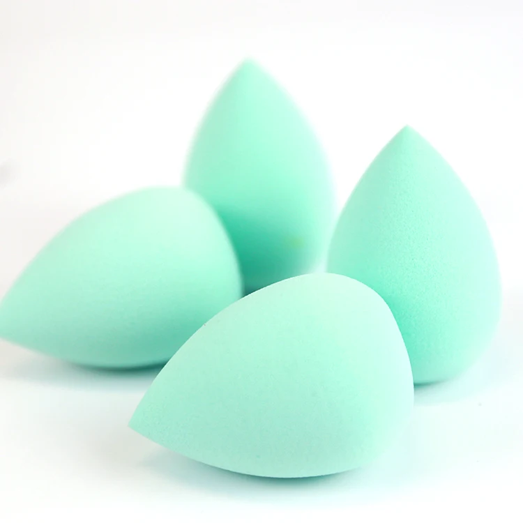 

Wholesale Promotional Custom Logo Latex Free Material Make Up Sponges Soft Private Label Beauty Makeup Sponge Blender, Multi colors