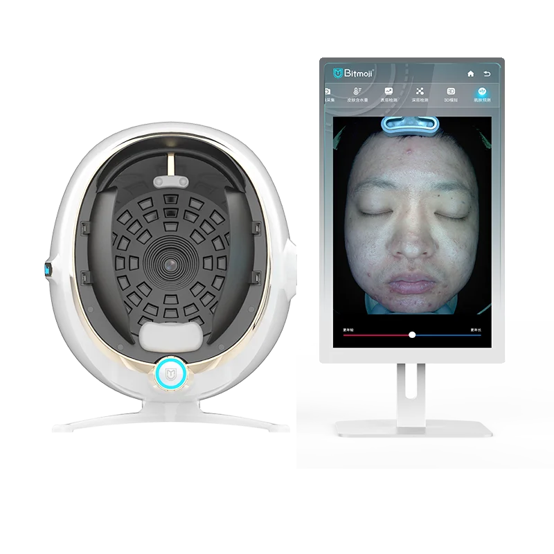 

Factory Price Dermascope Portable 3D Facial Skin Analyzer Camera Digital Facial Skin Scanner Skin Analysis Machine