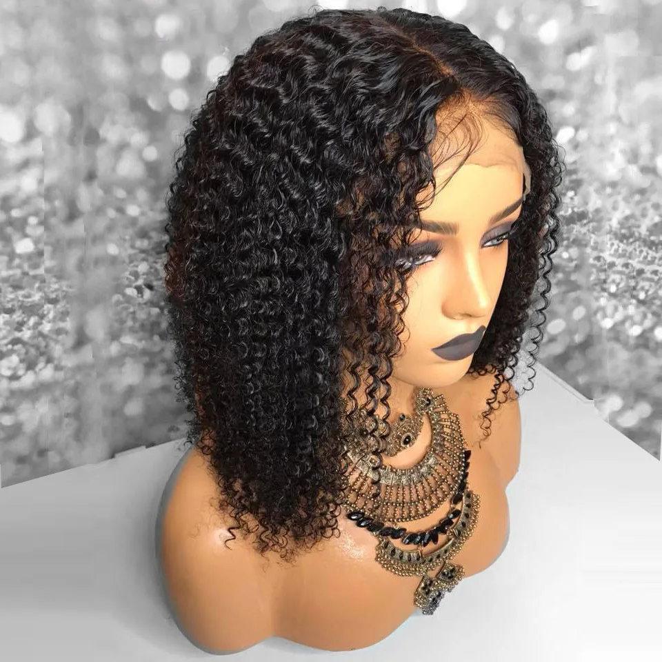 

Wig Vendors Hair Wigs Cheap Price Kinky Curly One Donor Indian from India 12A Virgin Cuticle Aligned Hair