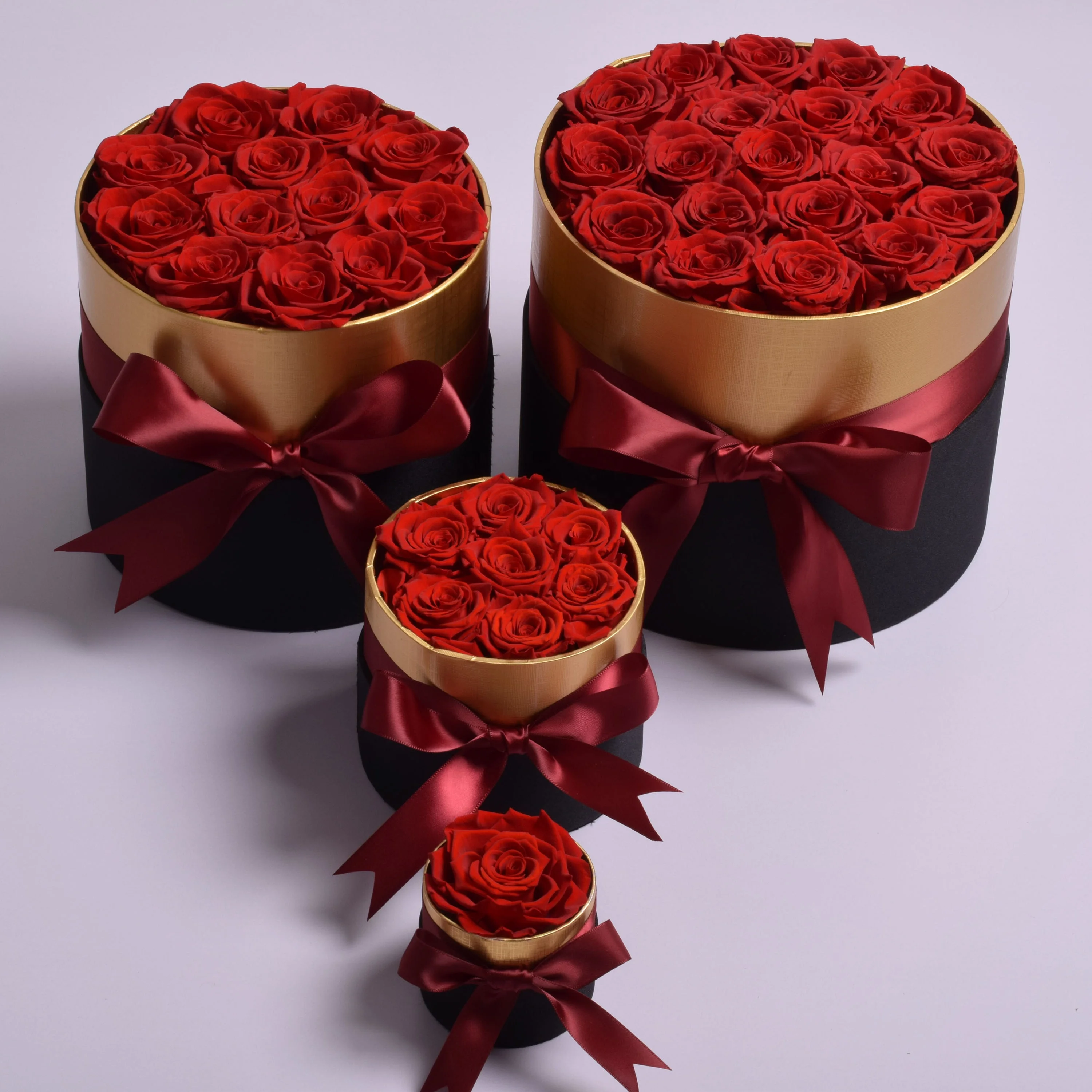 12pcs Rose M Factory Supply Wholesale Decorative Preserved Rose Flower