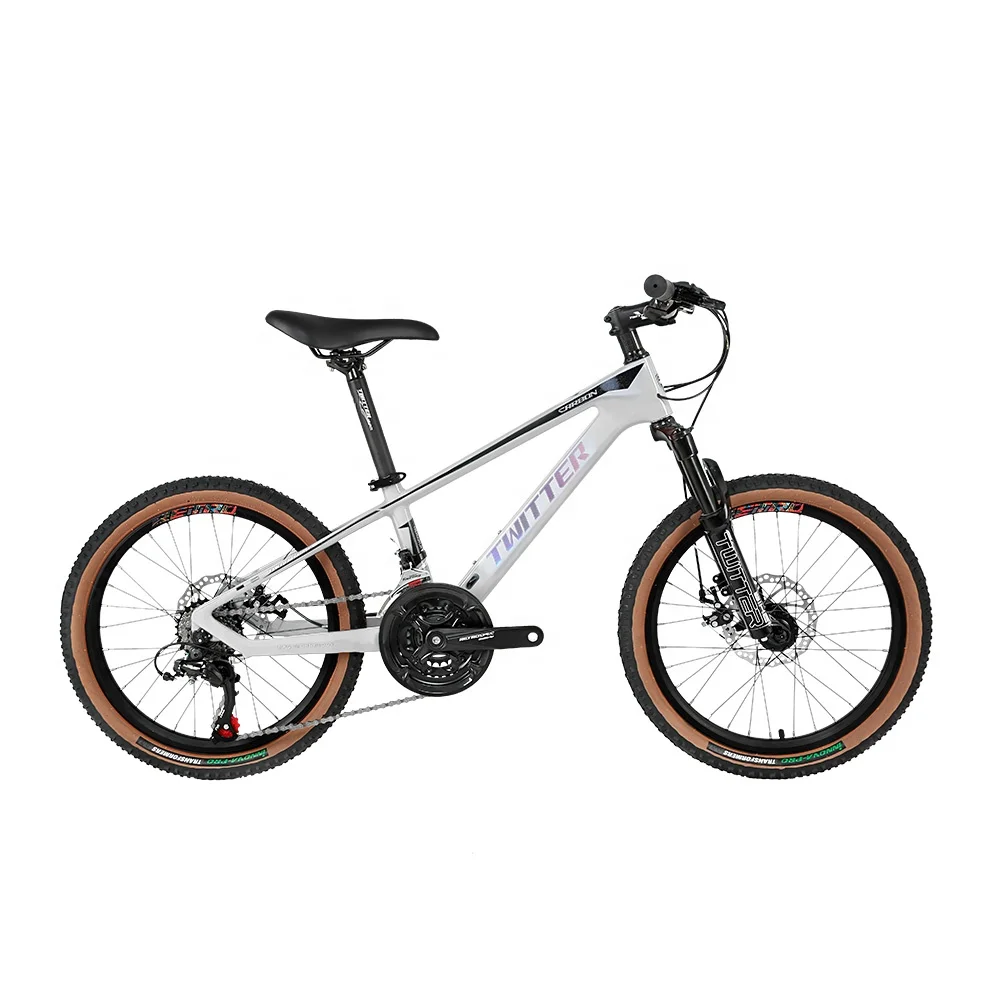 

High Quality 20 Inch 24 Speed Kids Mountain Children Carbon Fiber Frame MTB Kids Ride On Bicycle Disc Brake