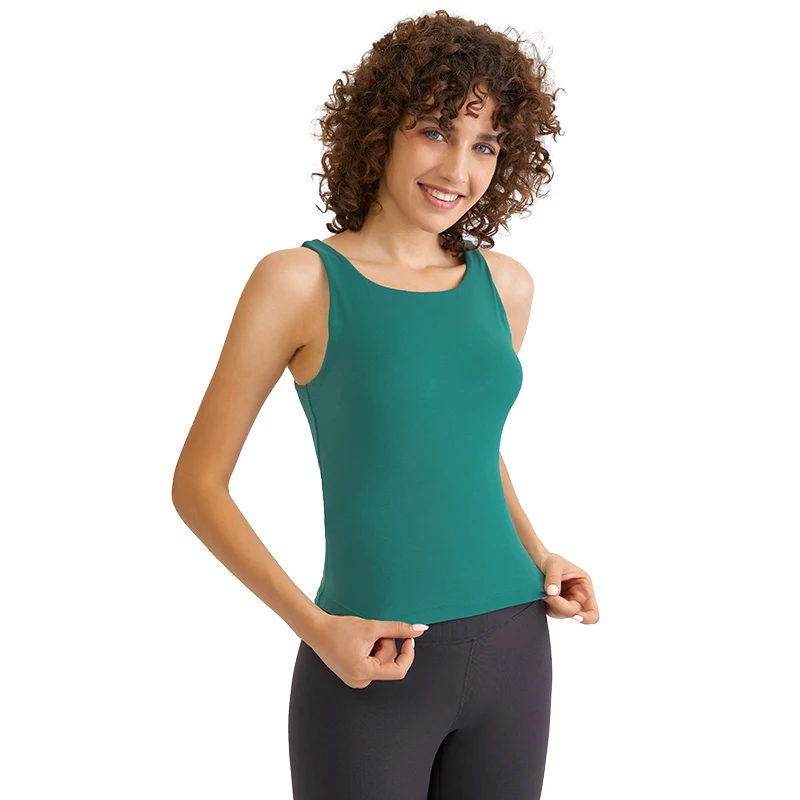 

NEW Deep U Type Back Yoga Vest Workout Tops Fitness Sportswear For Women Girls